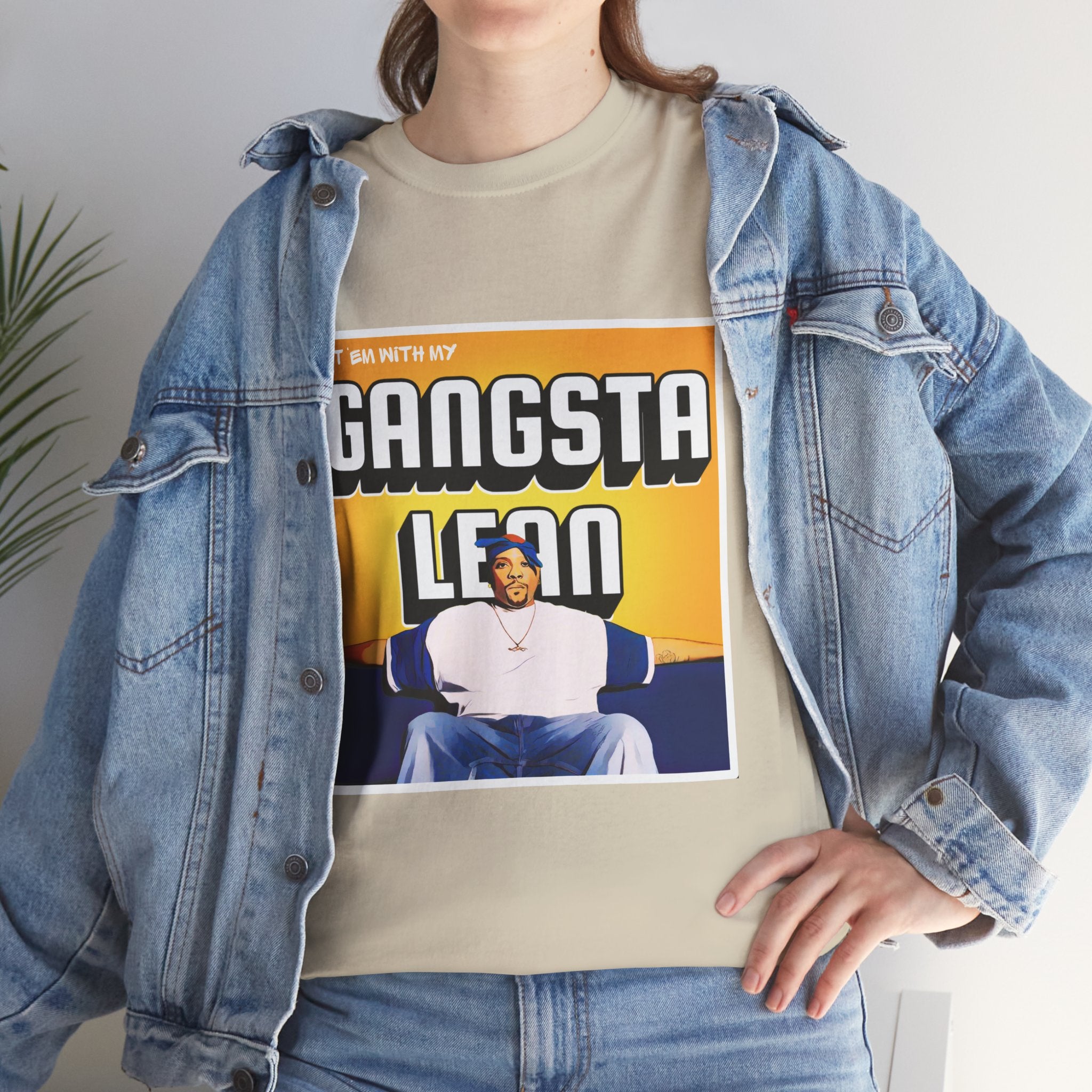 Nate Dogg - Gangsta Lean Graphic Tee — Retro Hip-Hop Portrait T-Shirt