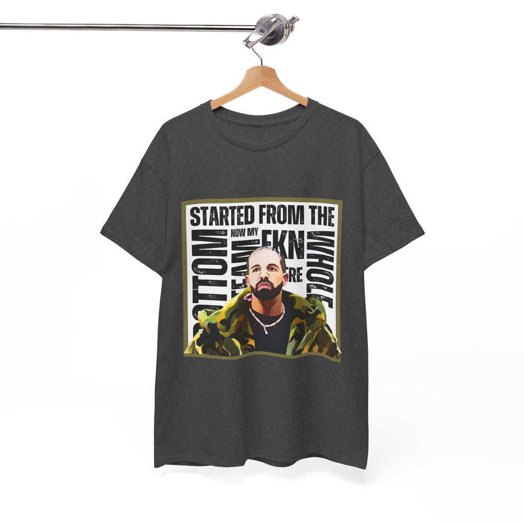 Drake "Started From The Bottom" Graphic Cartoon Tee