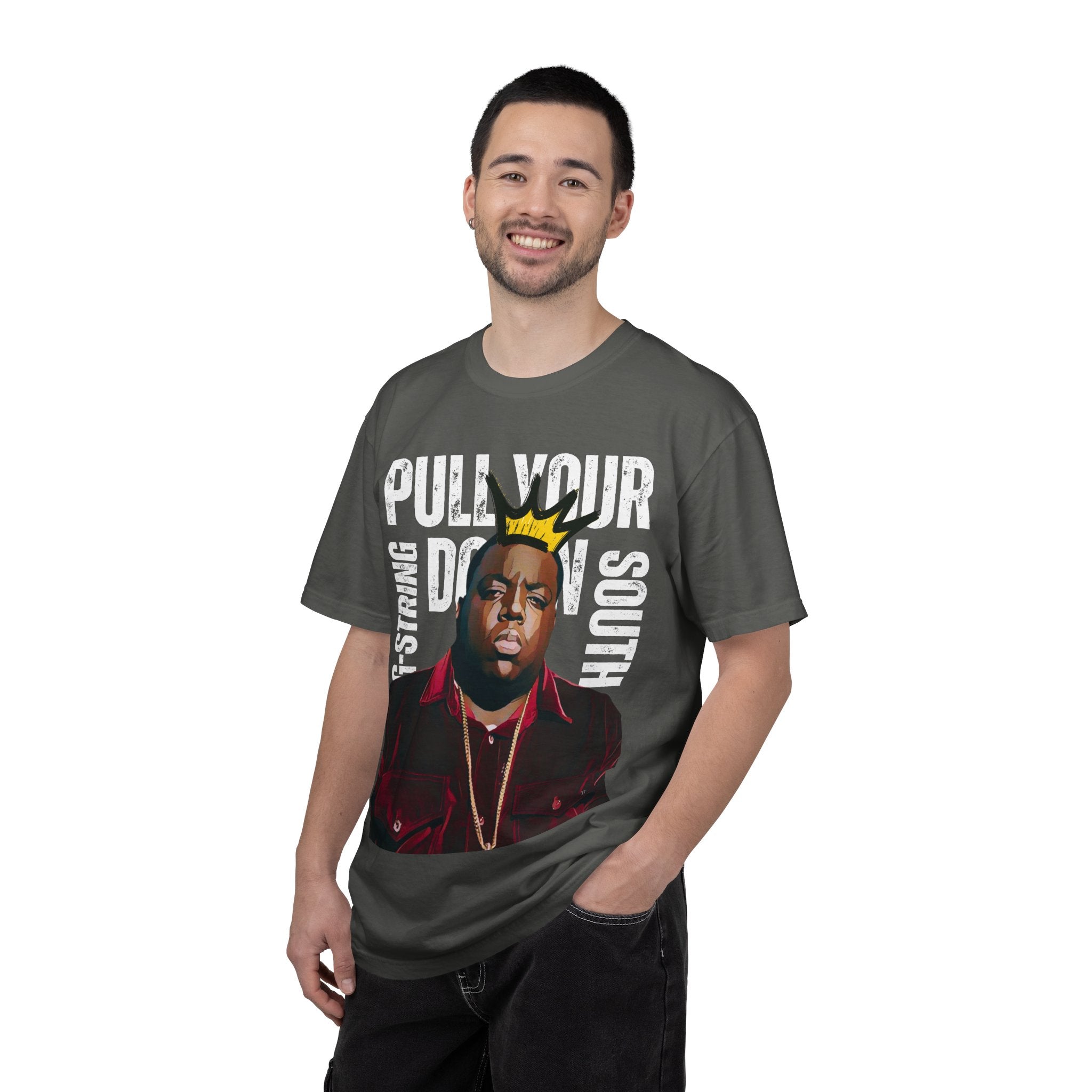 Biggie Cartoon Graphic Design Tee