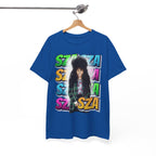Sza Portrait Graphic Tee — Colorful Retro SZA Fan Shirt