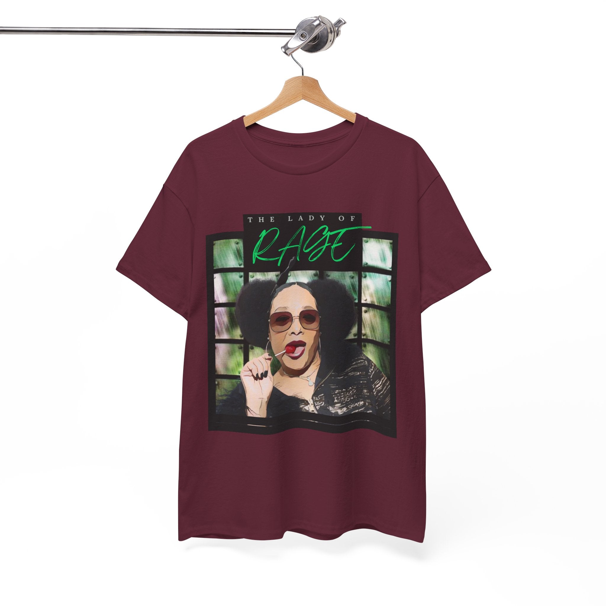 The Lady of Rage - Retro Catroon Graphic Album Cover Tee