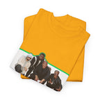 Em, Dre, Snoop, 50 - Unisex Heavy Cotton Tee - "Aftermath" Walk of Fame Graphic Tee