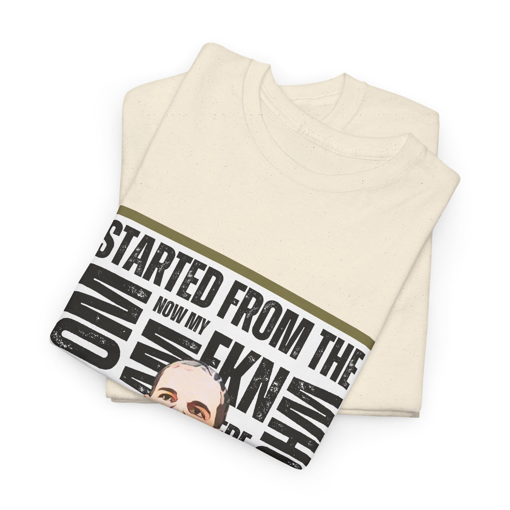 Drake "Started From The Bottom" Graphic Cartoon Tee