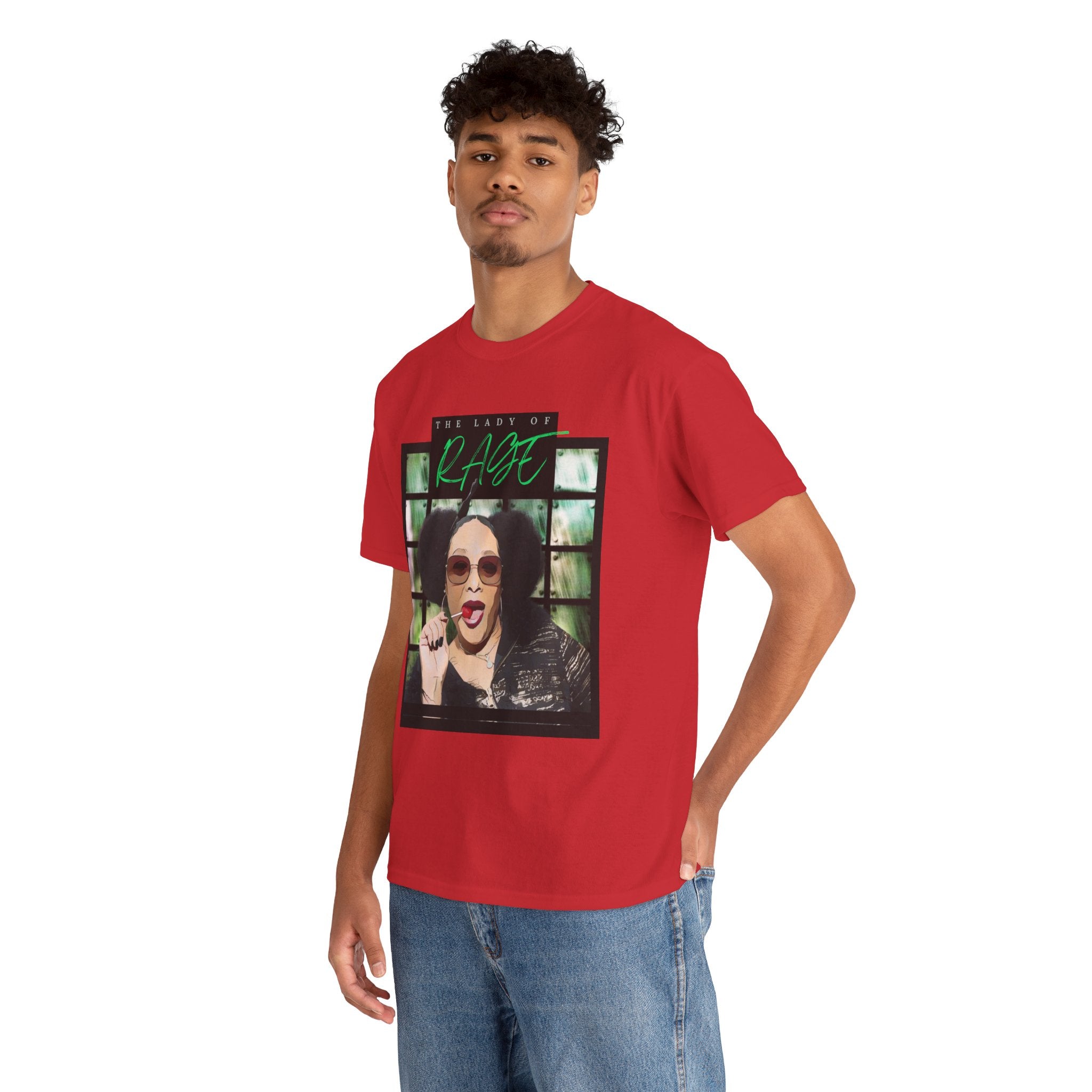 The Lady of Rage - Retro Catroon Graphic Album Cover Tee