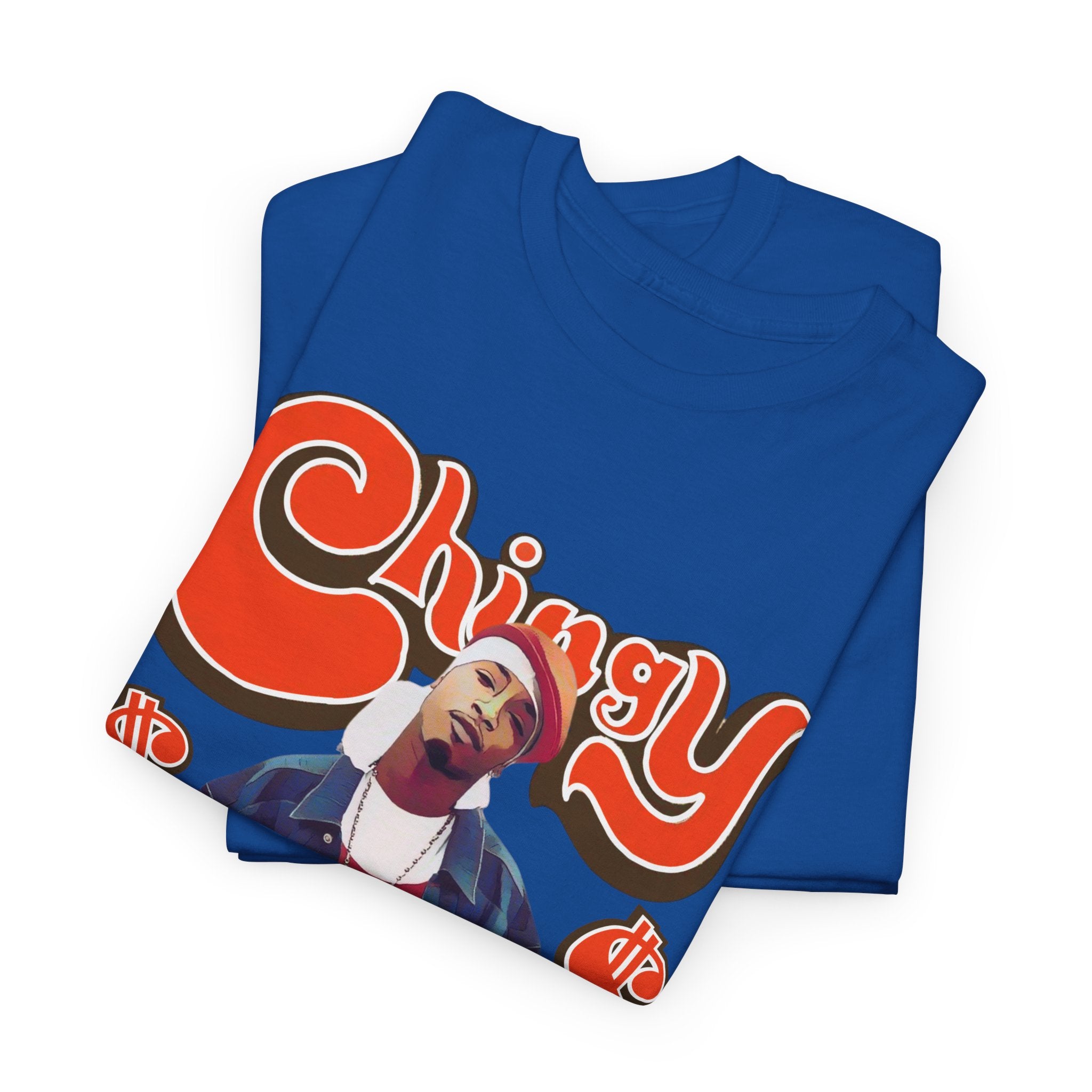 Chingy Retro Rap Tee — "Chingy" Graphic Shirt with Dollar Sign Motif