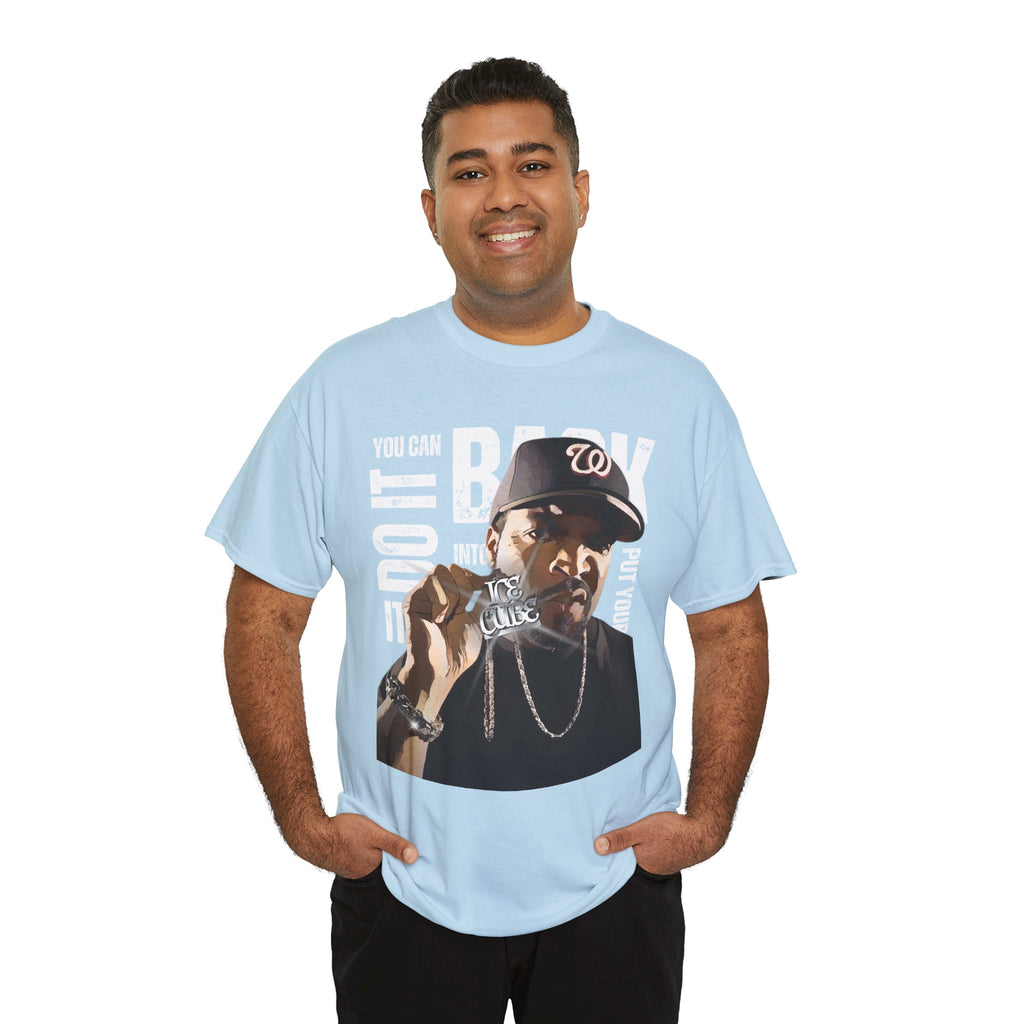Ice Graphic Tee — "You Can Do It, Put Your Back Into It" Streetwear