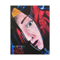 "The Death of Slim Shady" Album Cover Portrait with Acyrlic Paint Print (Stretched 1.25") Matte Canvas Print