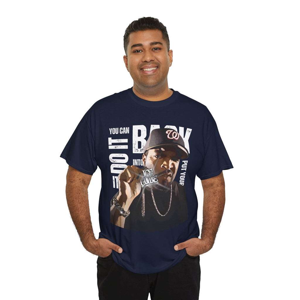 Ice Graphic Tee — "You Can Do It, Put Your Back Into It" Streetwear