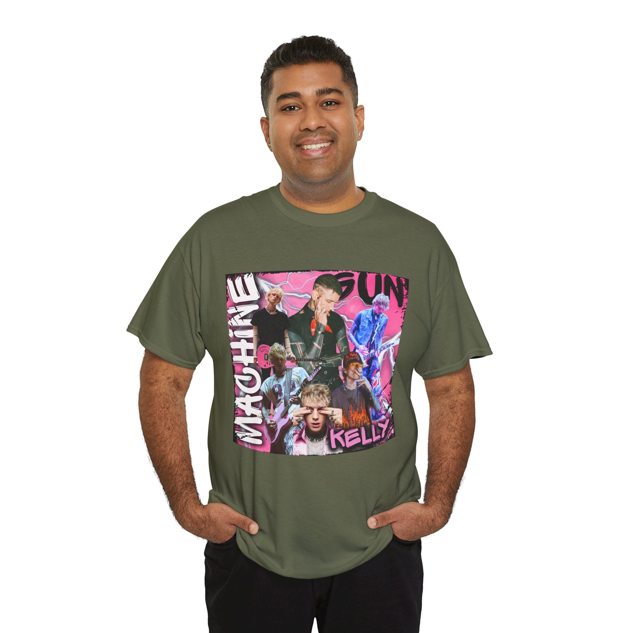 MGK  - 'Machine Gun' Kelly - Retro Collage Graphic Tee
