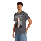 "Headlights" lyrics – Rap Icon Graphic T-Shirt with Lyrics Background