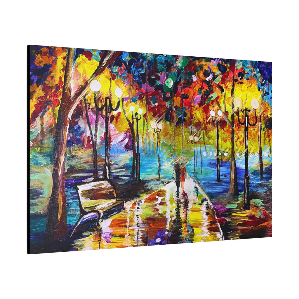 The Calm Storm - Original Colorful Canvas Print