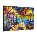 The Calm Storm - Original Colorful Canvas Print
