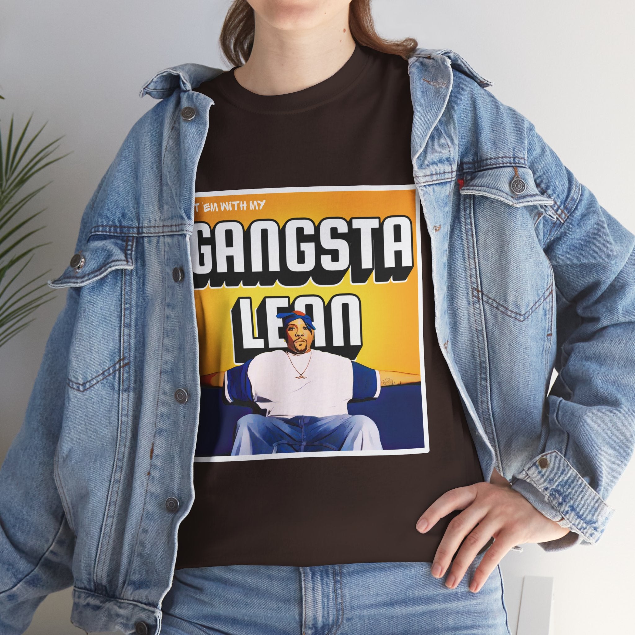 Nate Dogg - Gangsta Lean Graphic Tee — Retro Hip-Hop Portrait T-Shirt