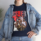 Usher Collage Graphic Tee — Retro R&B Concert Shirt