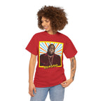 Graphic Tee — "Big Poppa" Retro Portrait T-Shirt