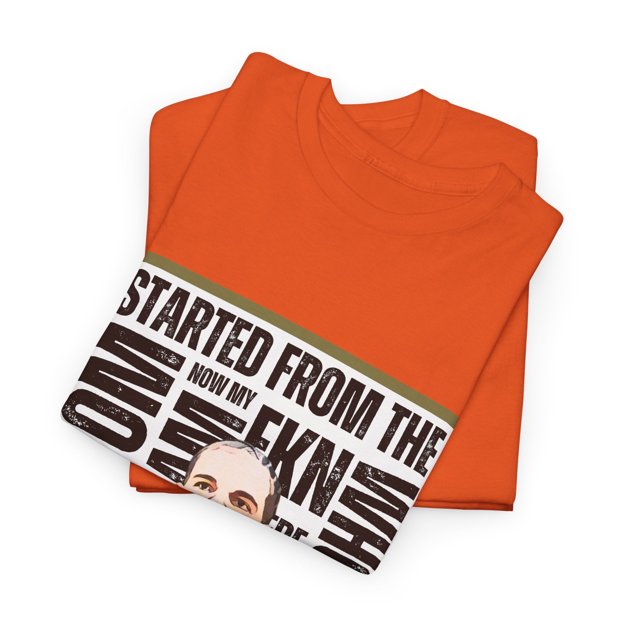 Drake "Started From The Bottom" Graphic Cartoon Tee