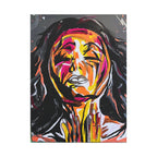 'Unbound' - Abstract Colorful Woman Portrait Canvas - Modern Expressionist Wall Art