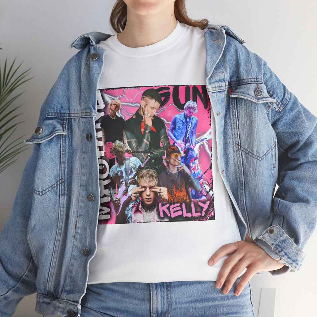 MGK  - 'Machine Gun' Kelly - Retro Collage Graphic Tee