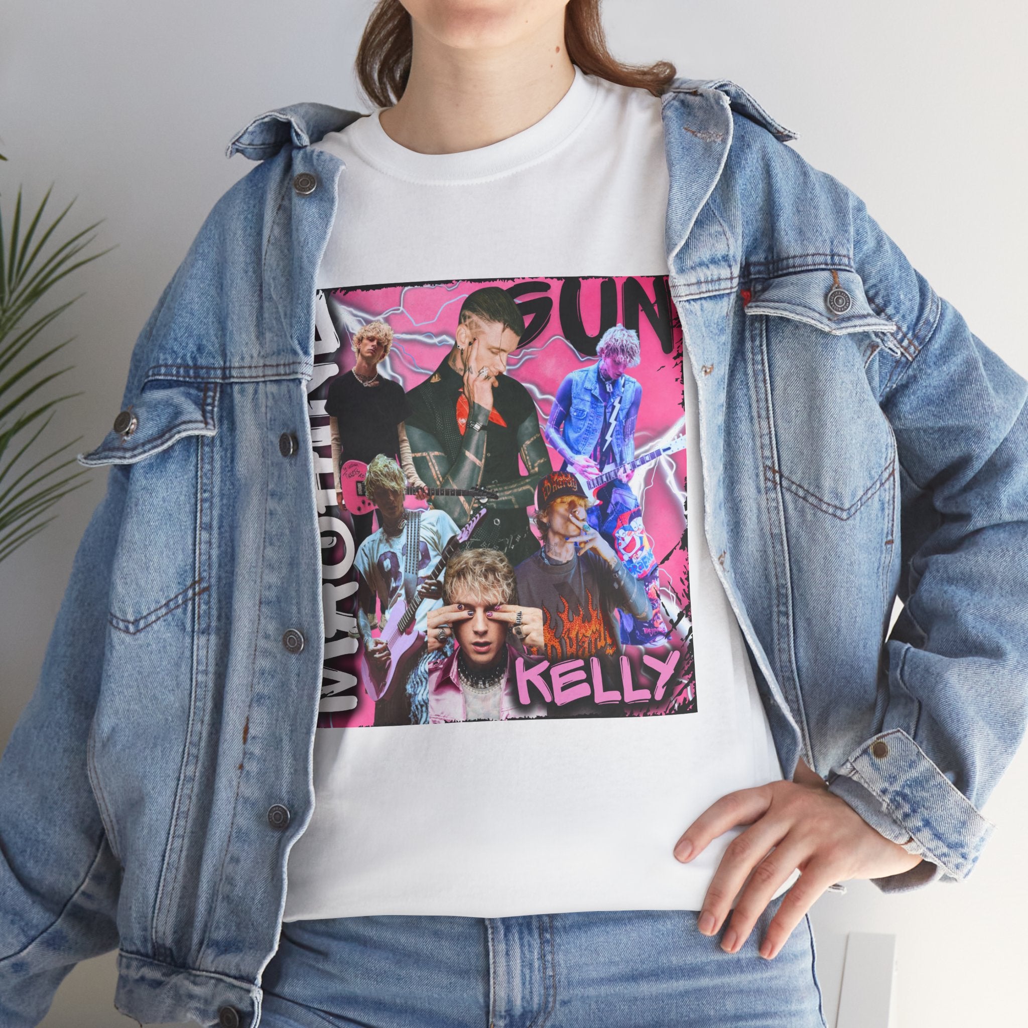 MGK  - 'Machine Gun' Kelly - Retro Collage Graphic Tee