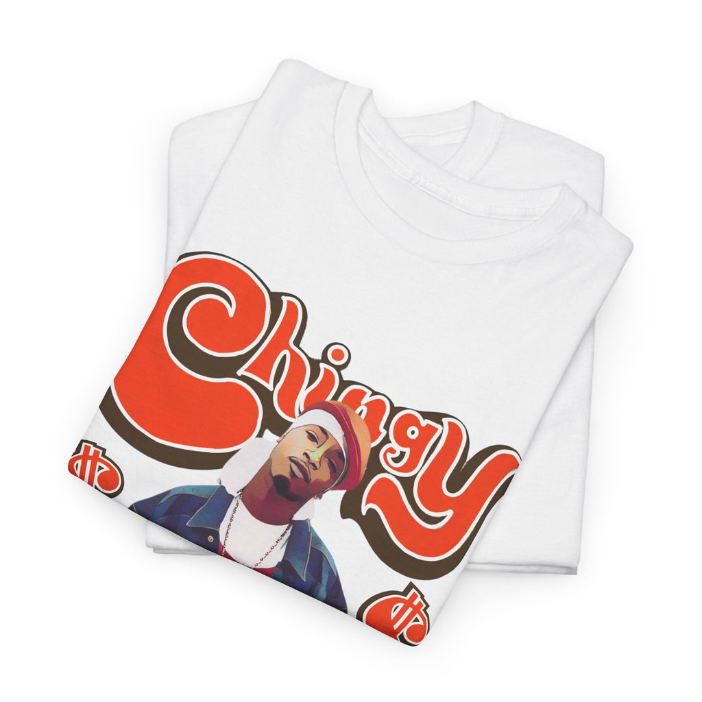 Chingy Retro Rap Tee — "Chingy" Graphic Shirt with Dollar Sign Motif
