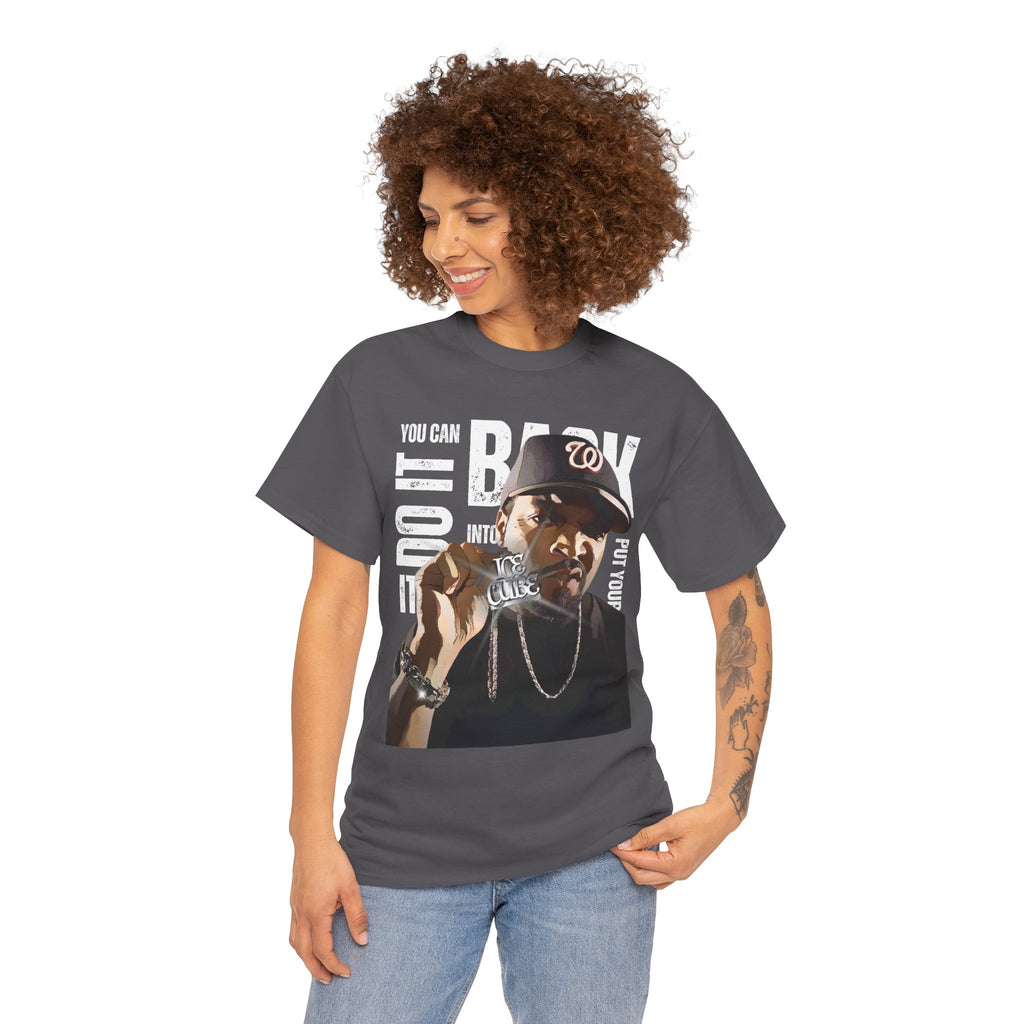 Ice Graphic Tee — "You Can Do It, Put Your Back Into It" Streetwear