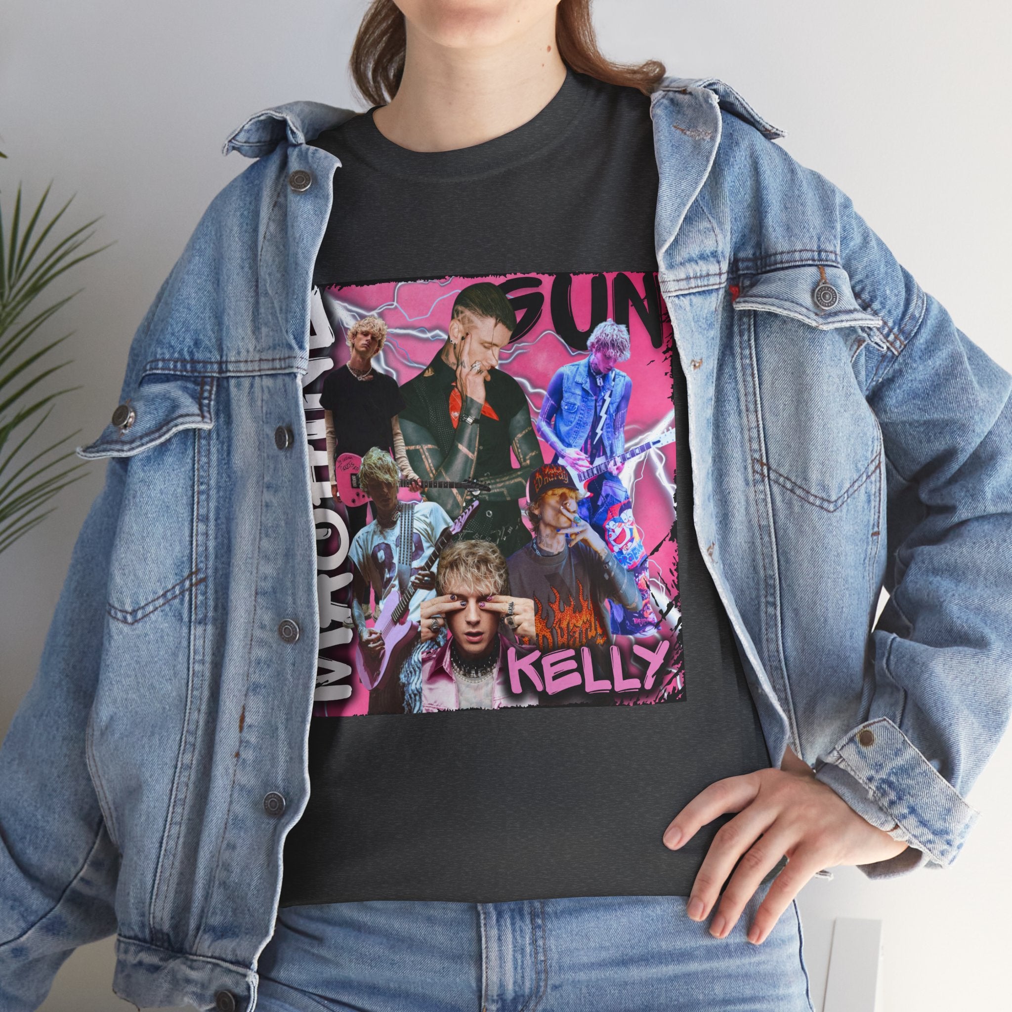 MGK  - 'Machine Gun' Kelly - Retro Collage Graphic Tee