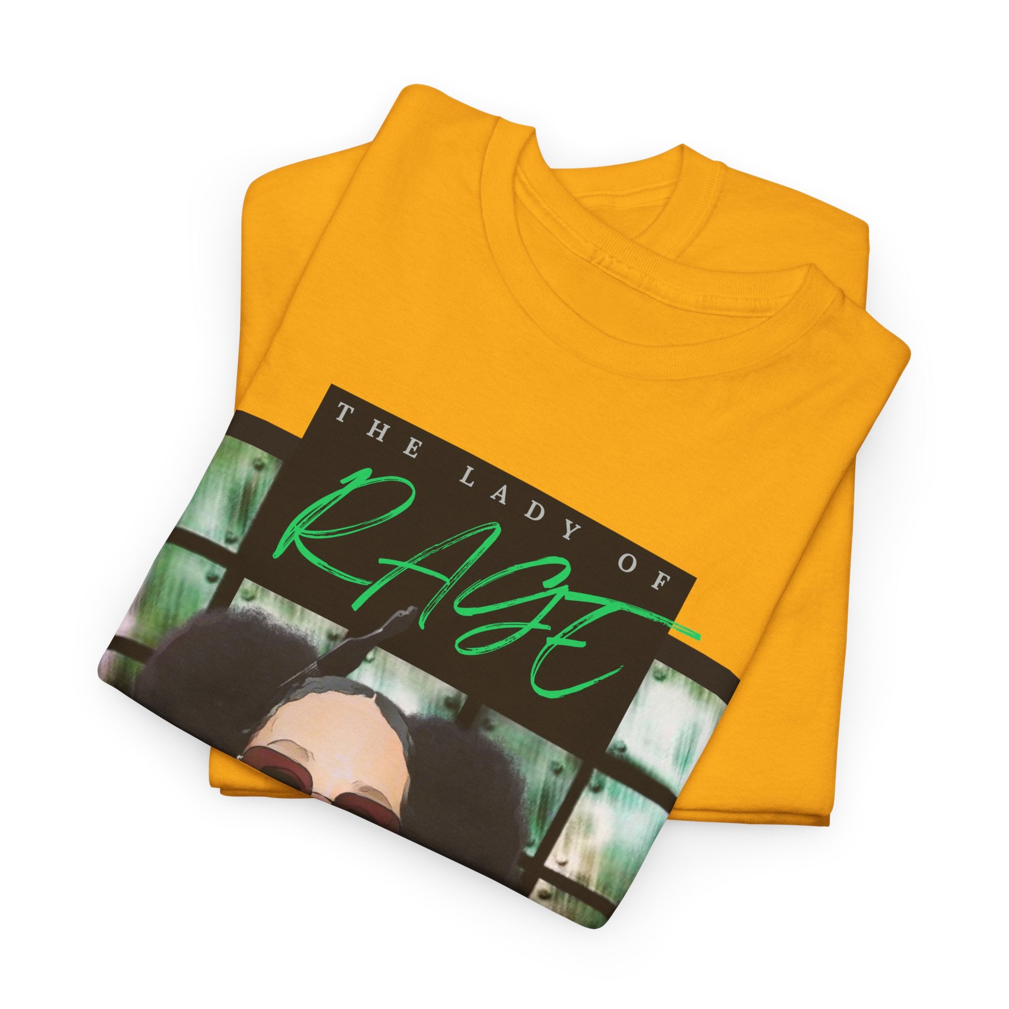 The Lady of Rage - Retro Catroon Graphic Album Cover Tee