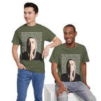 "Headlights" lyrics – Rap Icon Graphic T-Shirt with Lyrics Background
