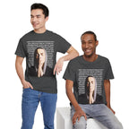 "Headlights" lyrics – Rap Icon Graphic T-Shirt with Lyrics Background