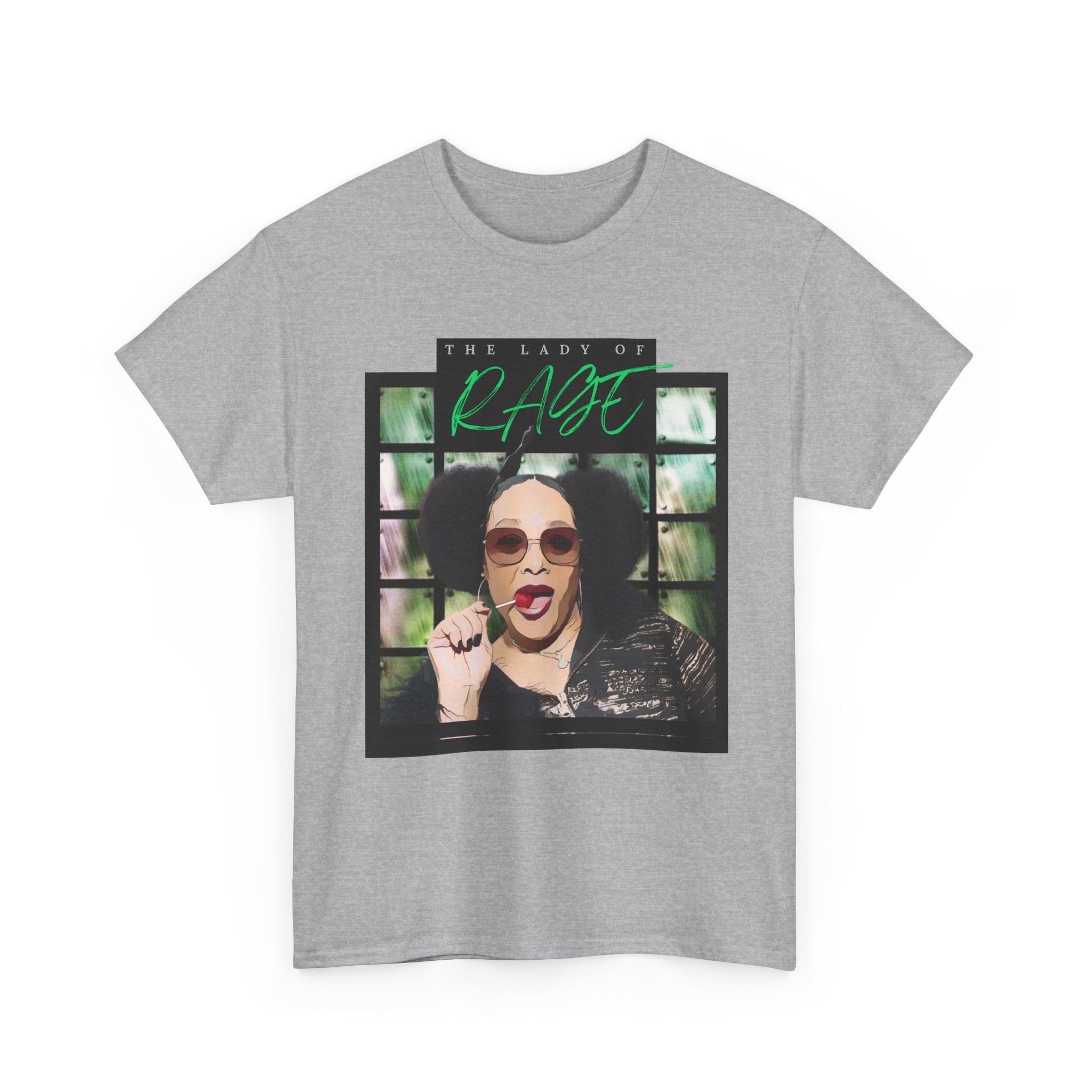 The Lady of Rage - Retro Catroon Graphic Album Cover Tee
