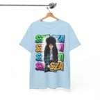 Sza Portrait Graphic Tee — Colorful Retro SZA Fan Shirt