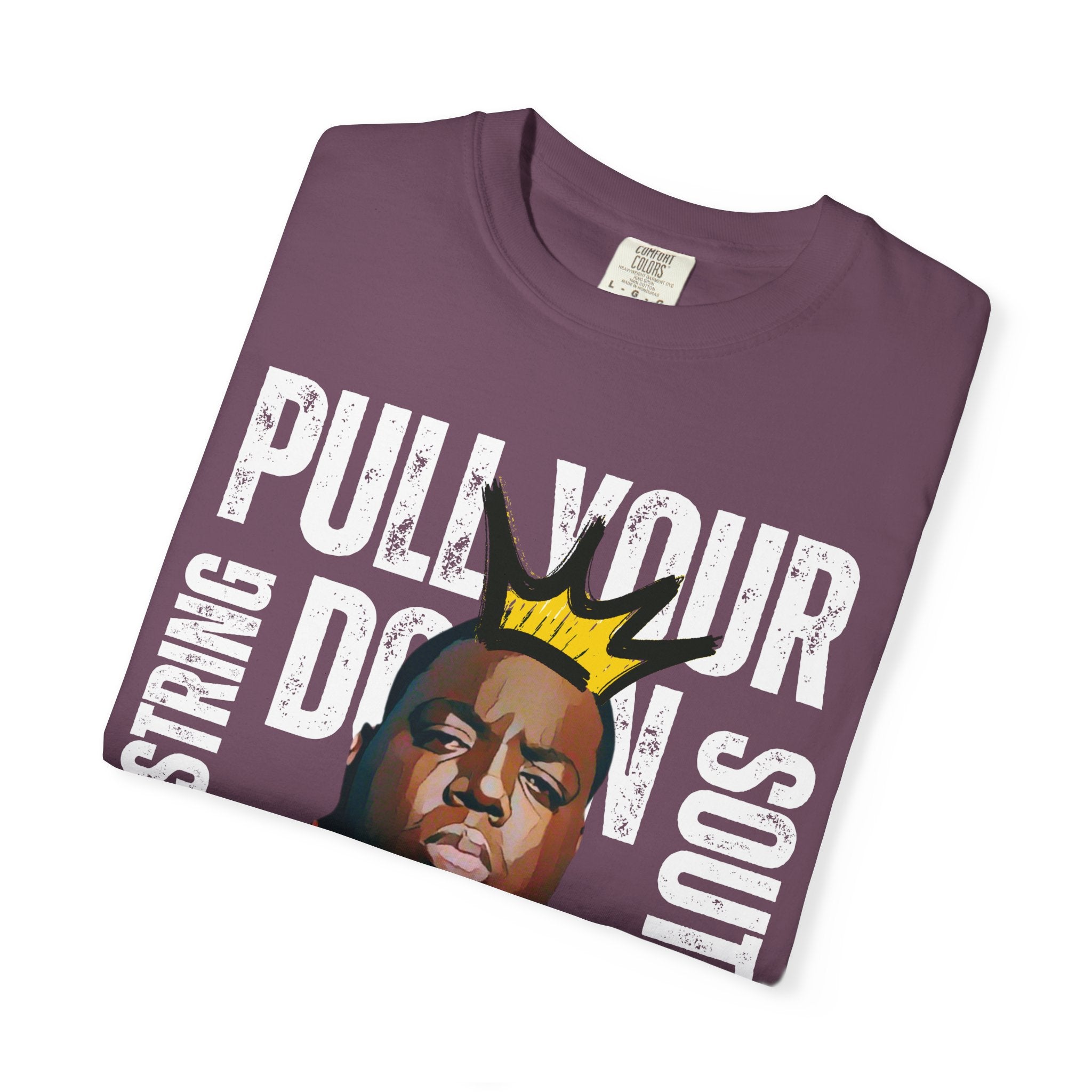 Biggie Cartoon Graphic Design Tee