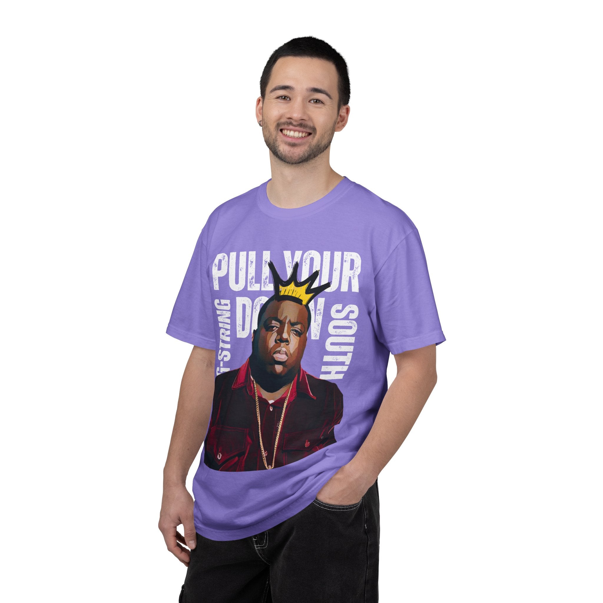 Biggie Cartoon Graphic Design Tee