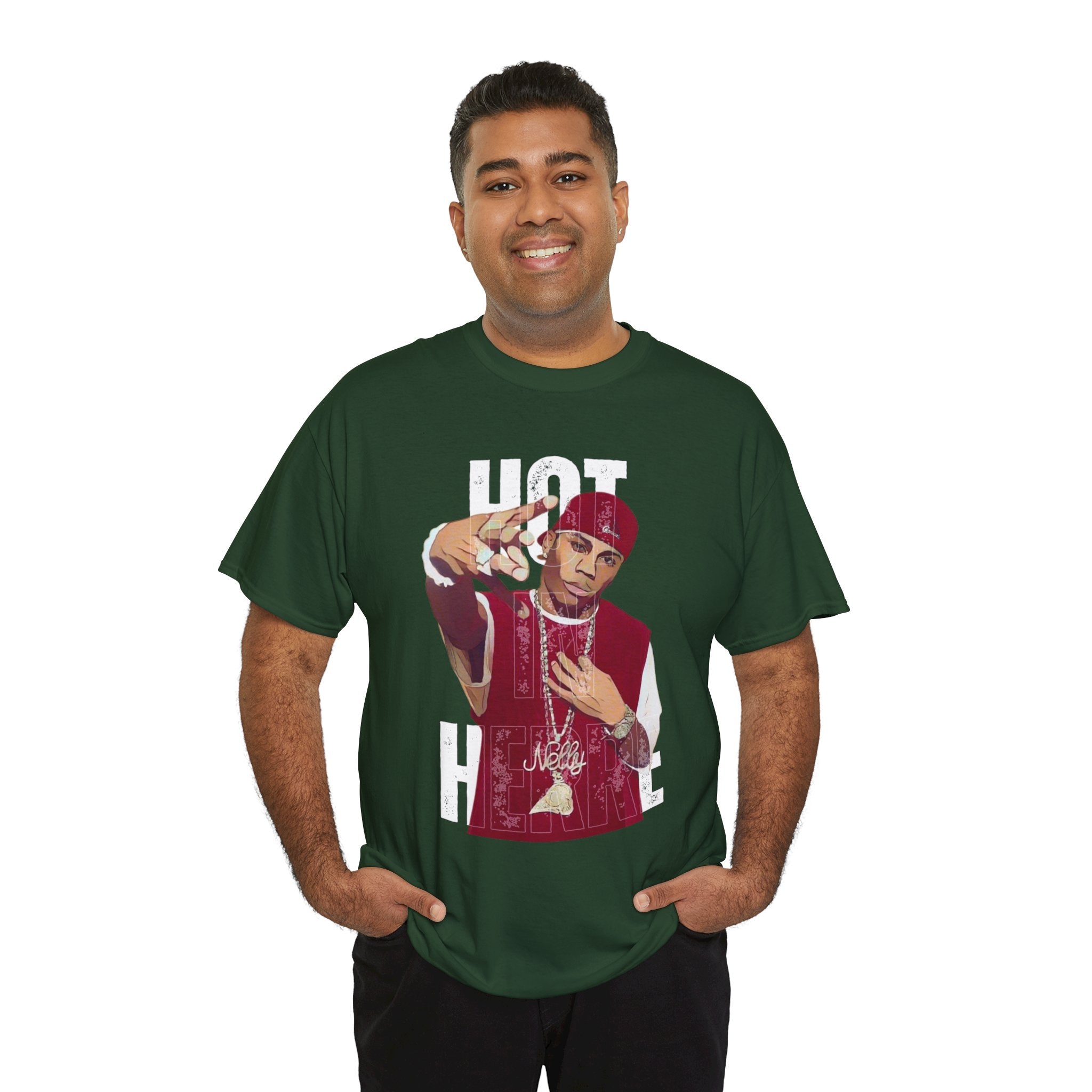 Nelly - Hot in Herre — Retro Rap Graphic T-Shirt