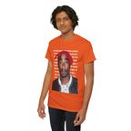 Pac Graphic Photo Tee with Keep Your Head Up Lyrics Text