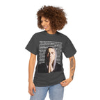 "Headlights" lyrics – Rap Icon Graphic T-Shirt with Lyrics Background