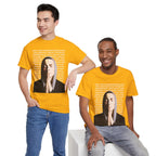 "Headlights" lyrics – Rap Icon Graphic T-Shirt with Lyrics Background