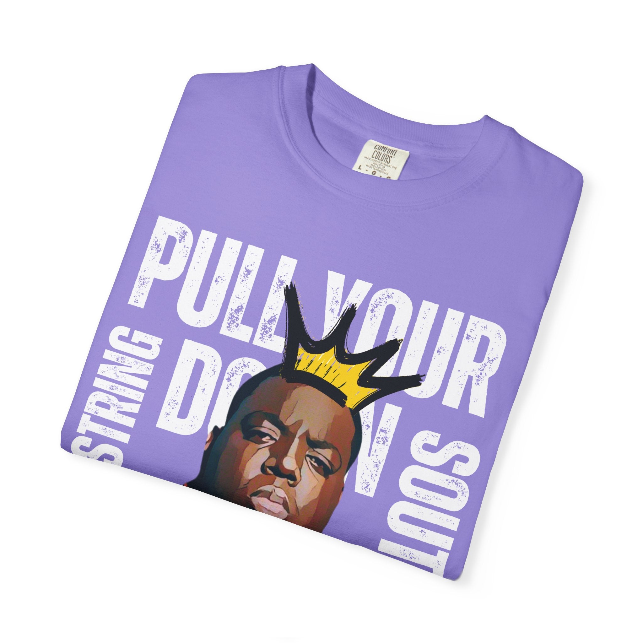 Biggie Cartoon Graphic Design Tee