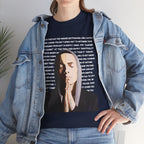 "Headlights" lyrics – Rap Icon Graphic T-Shirt with Lyrics Background