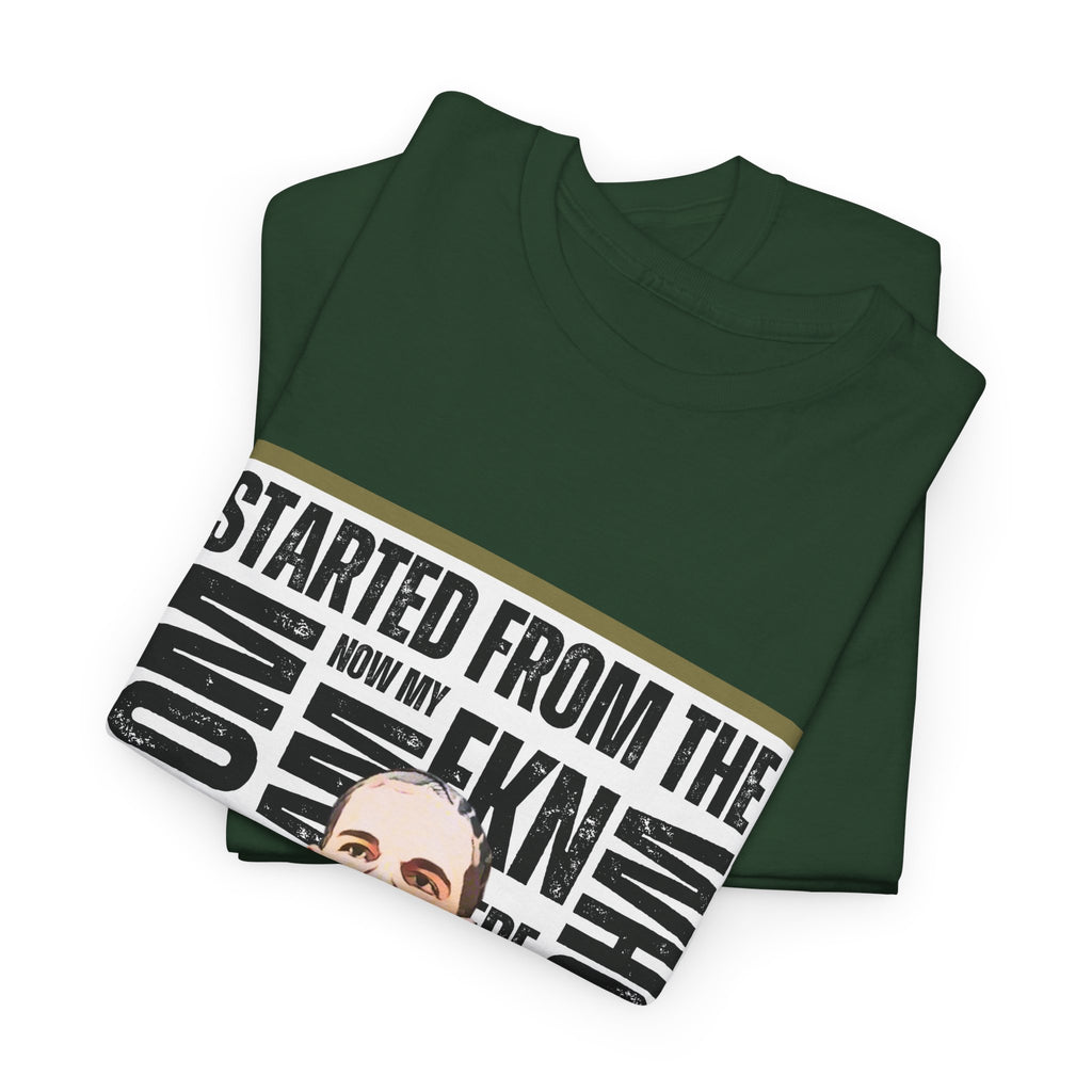 Drake "Started From The Bottom" Graphic Cartoon Tee