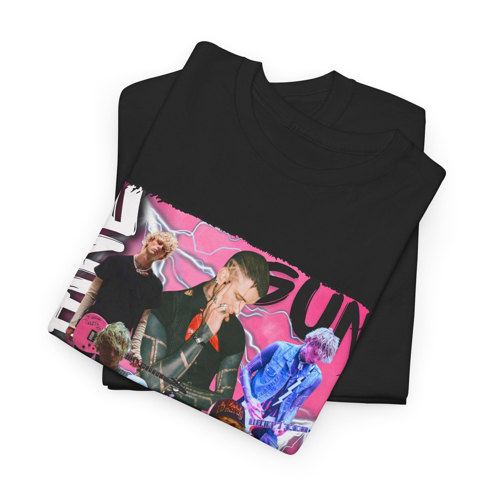 MGK  - 'Machine Gun' Kelly - Retro Collage Graphic Tee