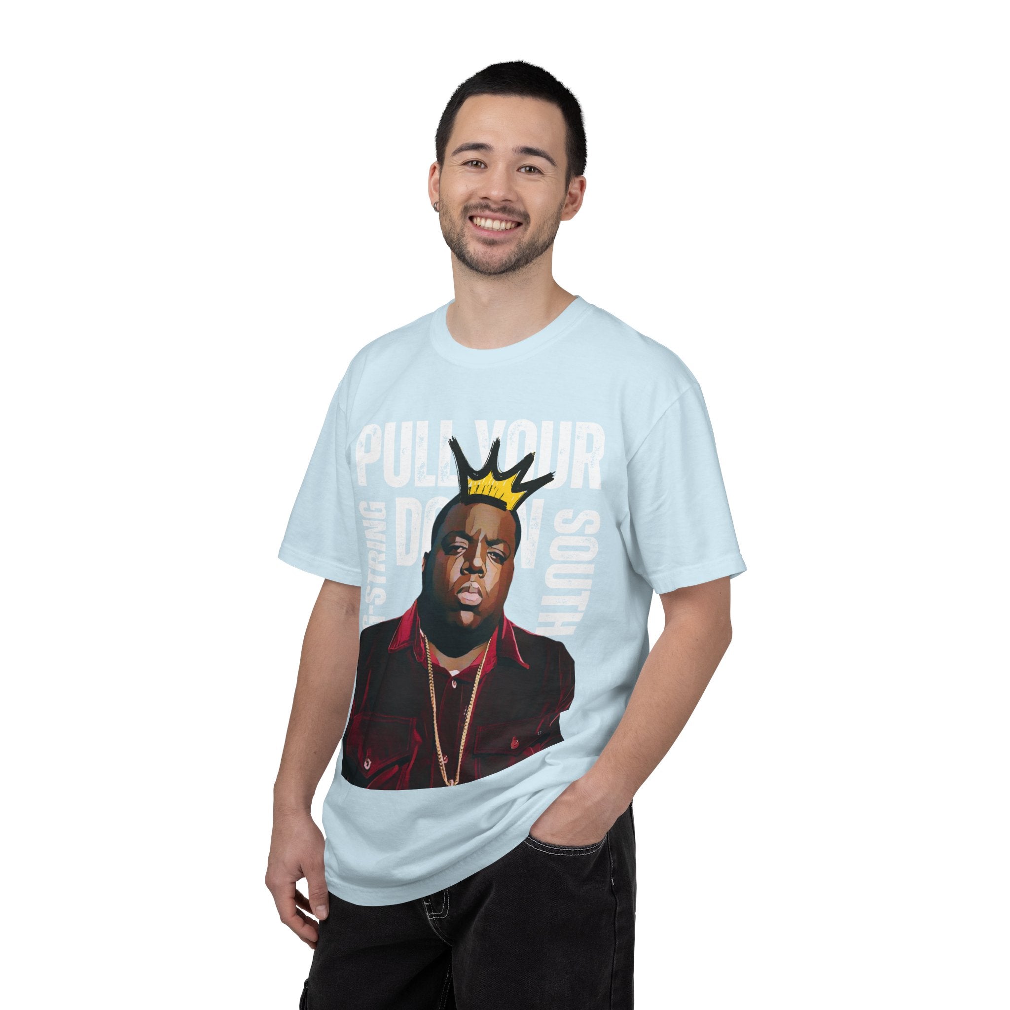 Biggie Cartoon Graphic Design Tee