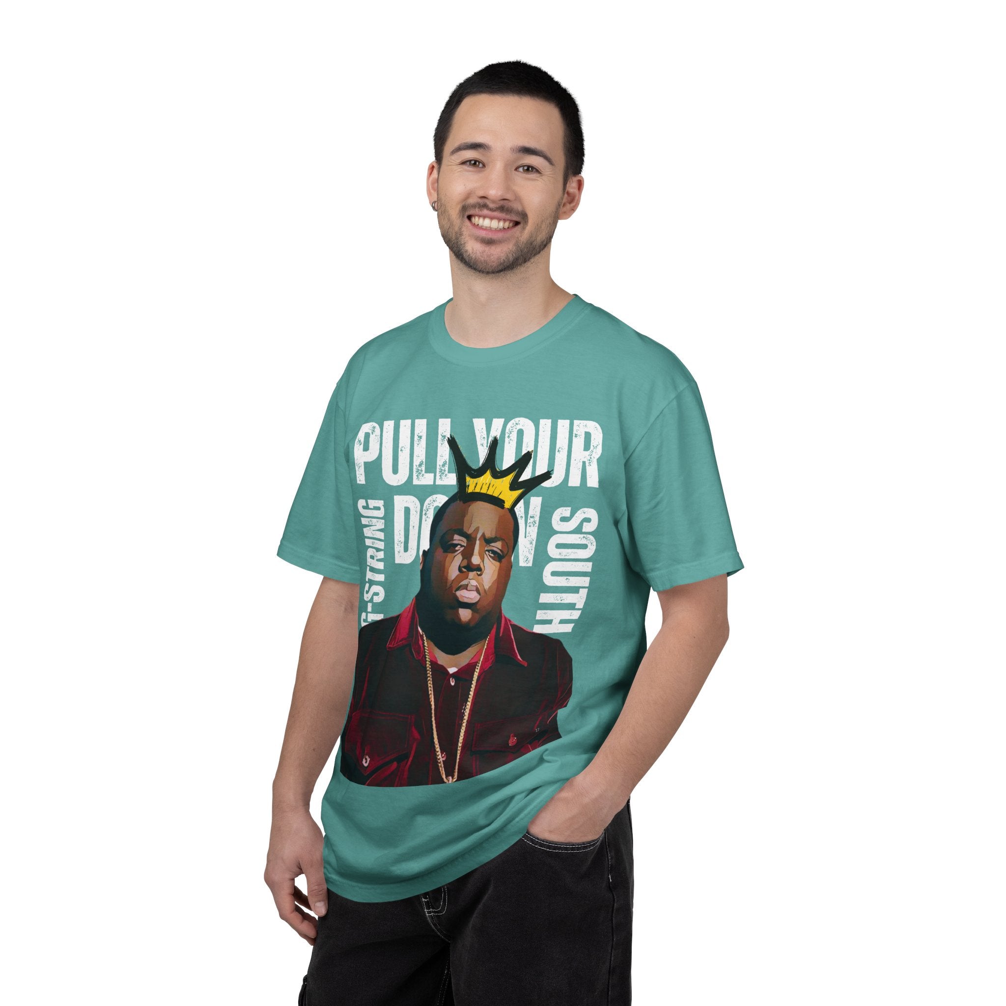Biggie Cartoon Graphic Design Tee