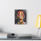 'Unbound' - Abstract Colorful Woman Portrait Canvas - Modern Expressionist Wall Art
