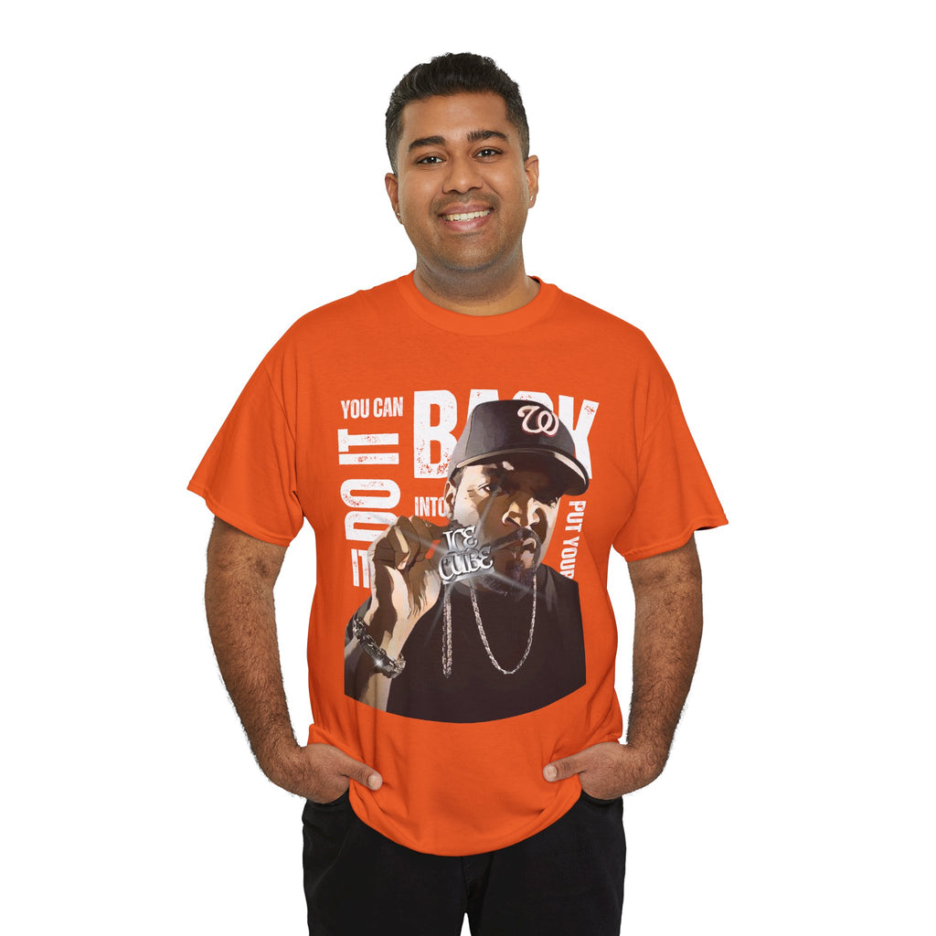 Ice Graphic Tee — "You Can Do It, Put Your Back Into It" Streetwear