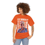 Missy Elliot Graphic Tee — “Is It Worth It? Let me Work It”