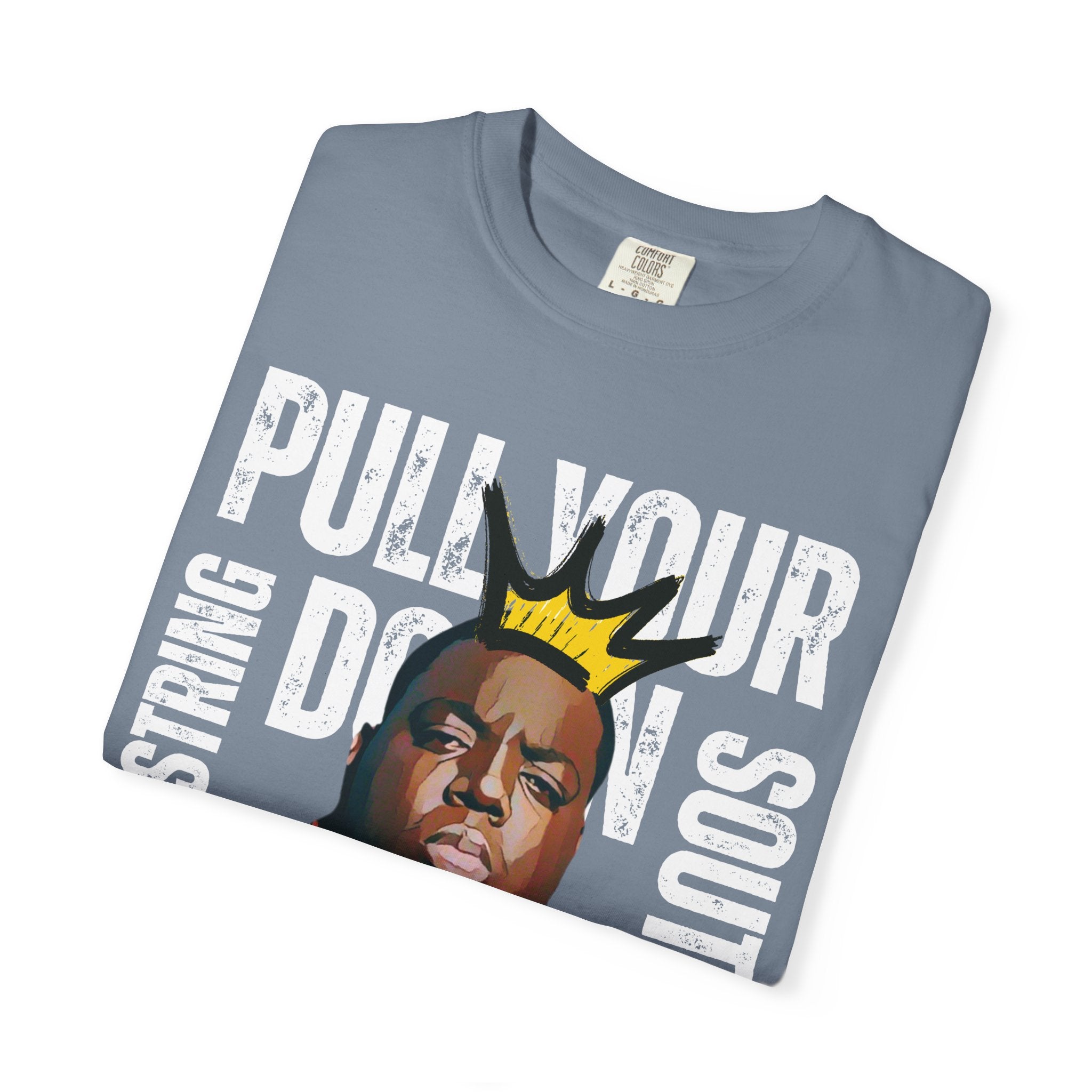 Biggie Cartoon Graphic Design Tee