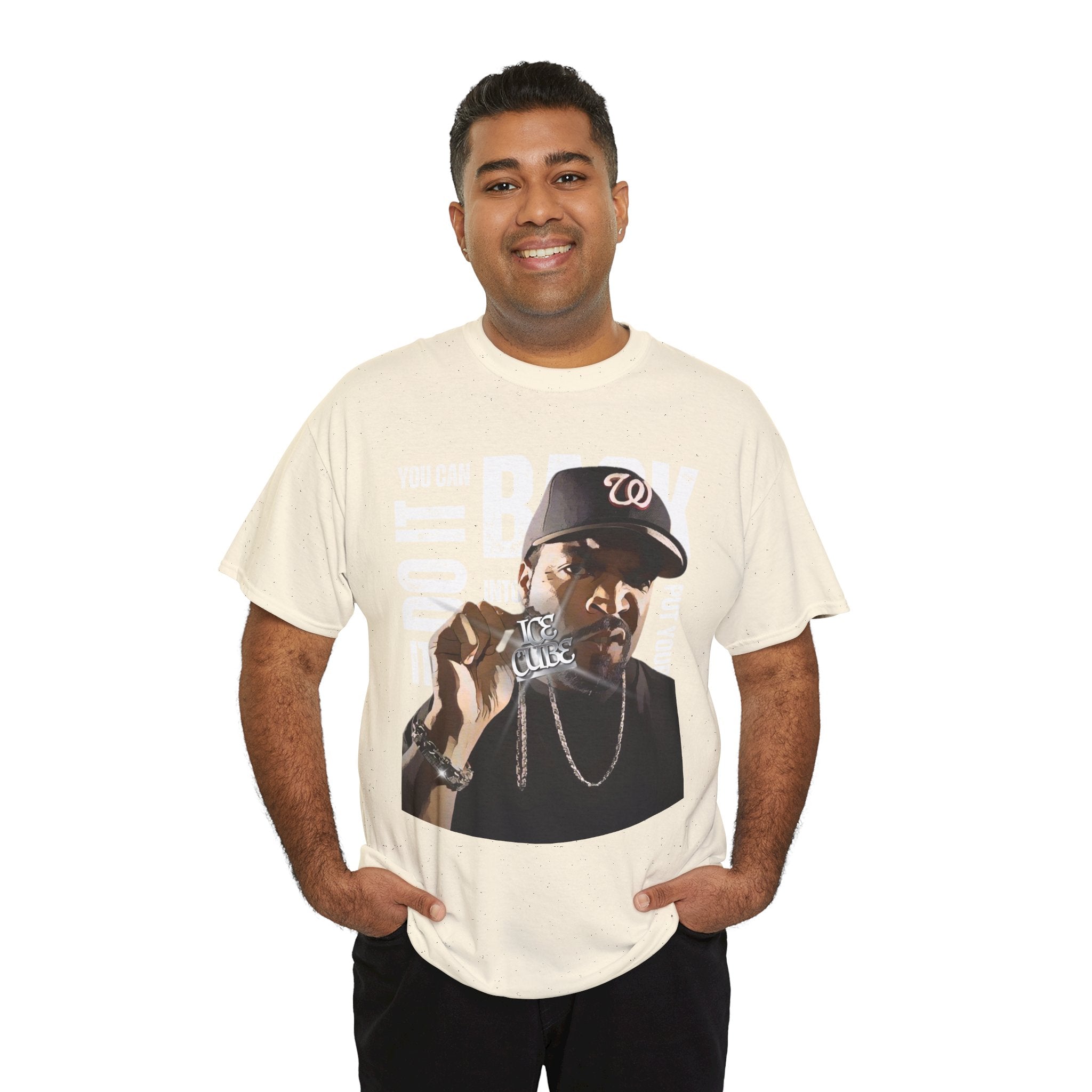 Ice Graphic Tee — "You Can Do It, Put Your Back Into It" Streetwear