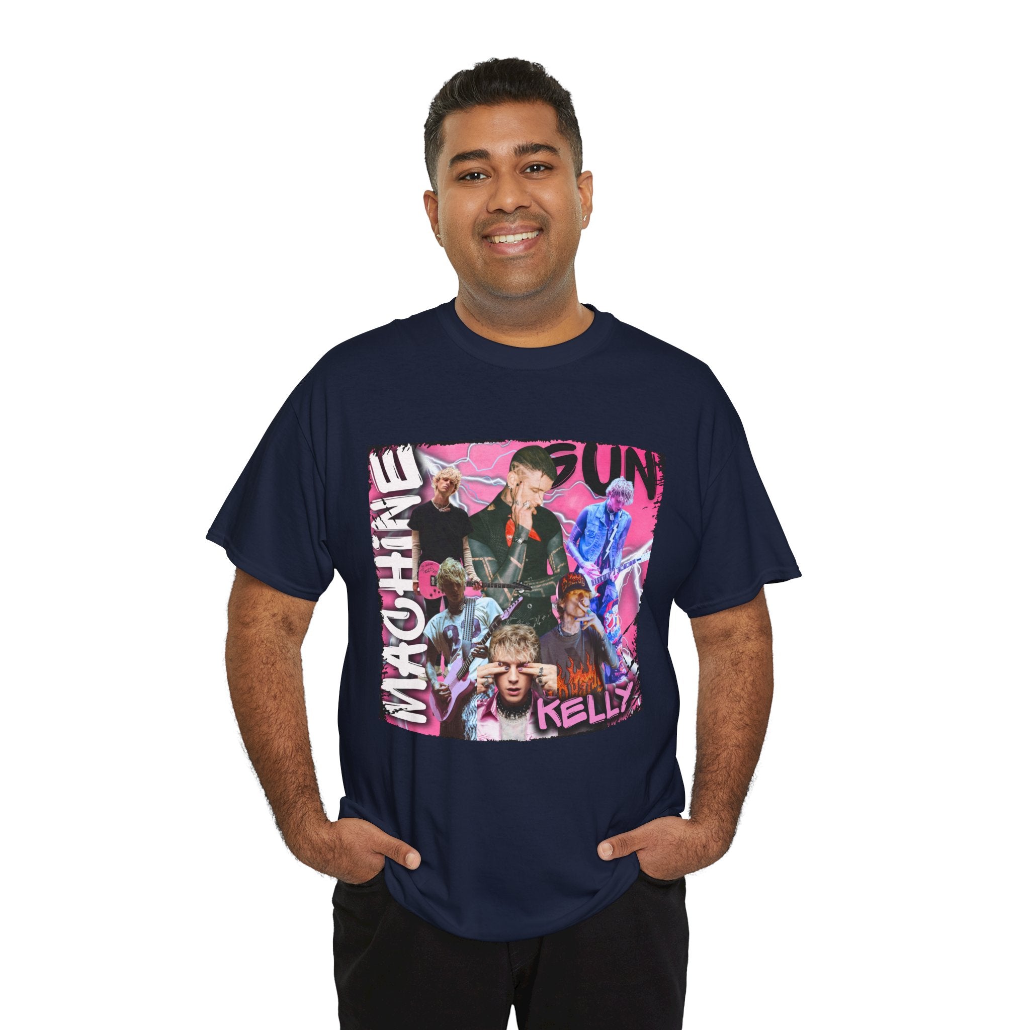 MGK  - 'Machine Gun' Kelly - Retro Collage Graphic Tee