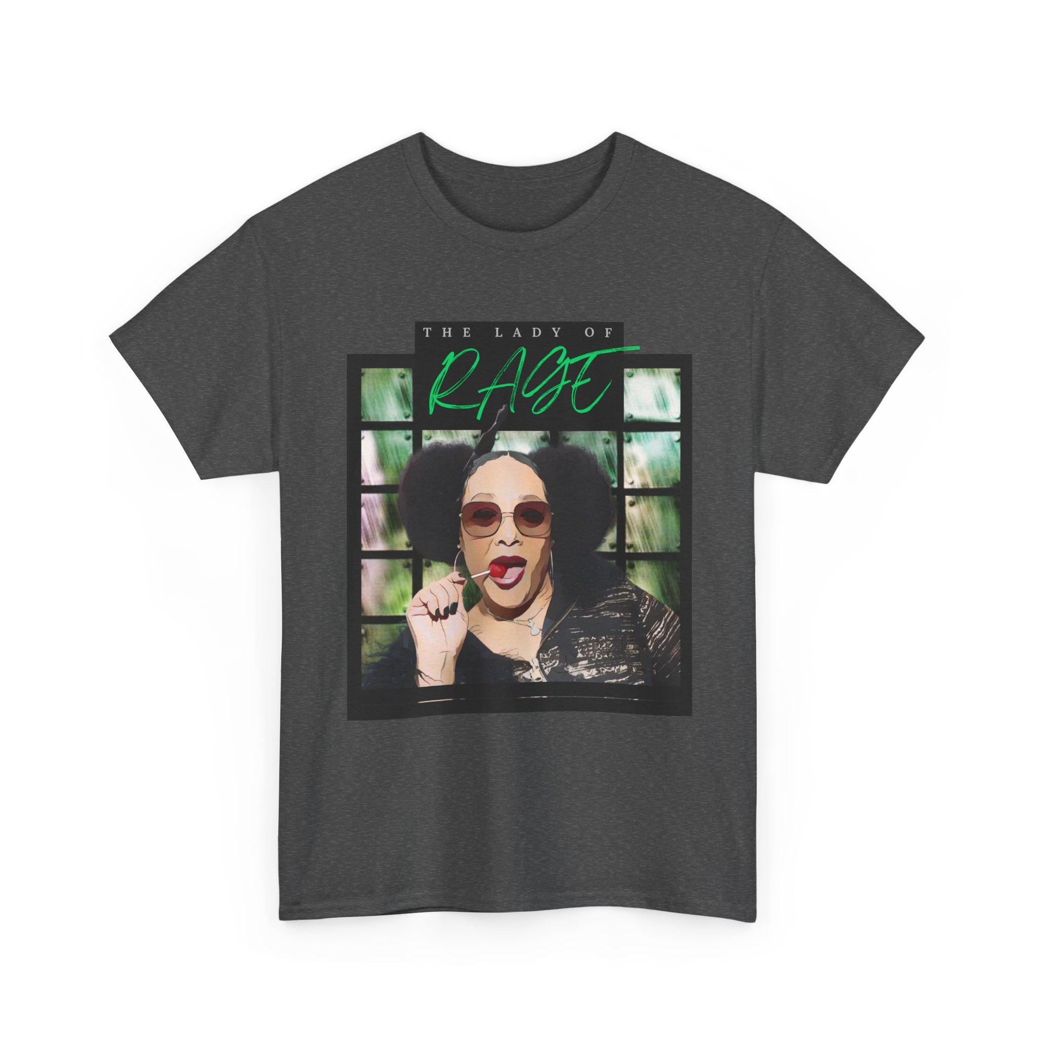 The Lady of Rage - Retro Catroon Graphic Album Cover Tee